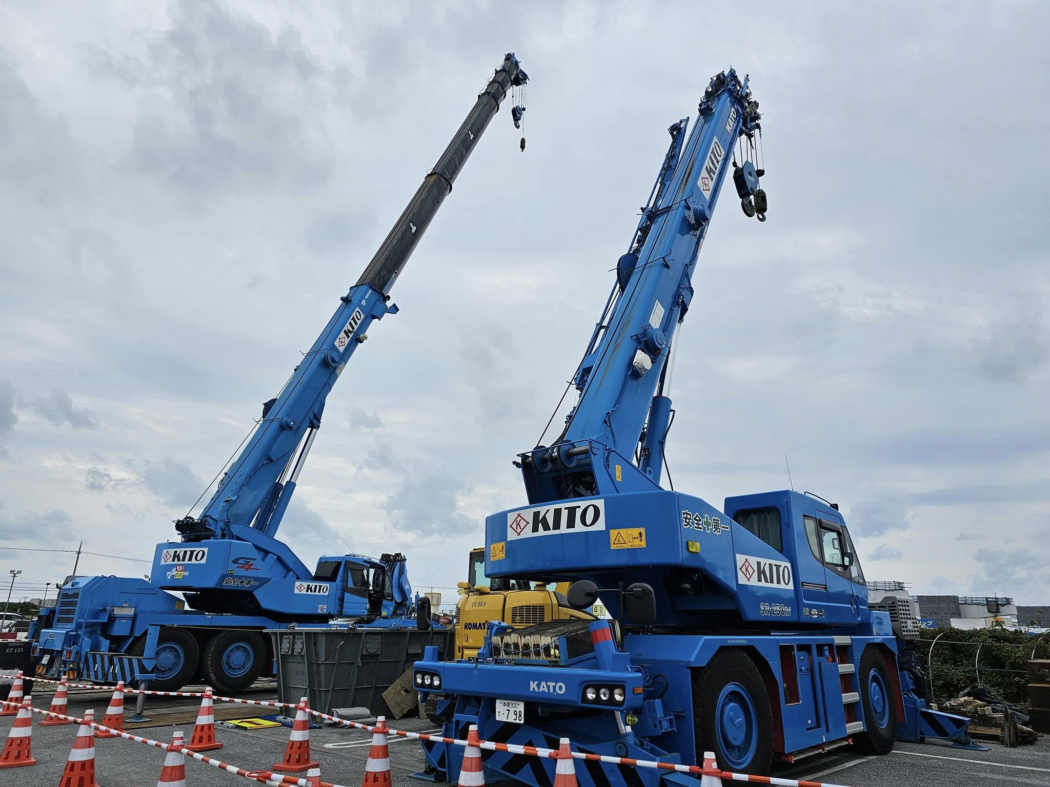 施工事例　ラフター２台
